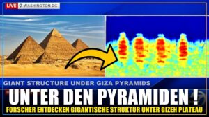 Neue Entdeckung unter den Pyramiden von Gizeh: Unbekannte Strukturen werfen Fragen auf