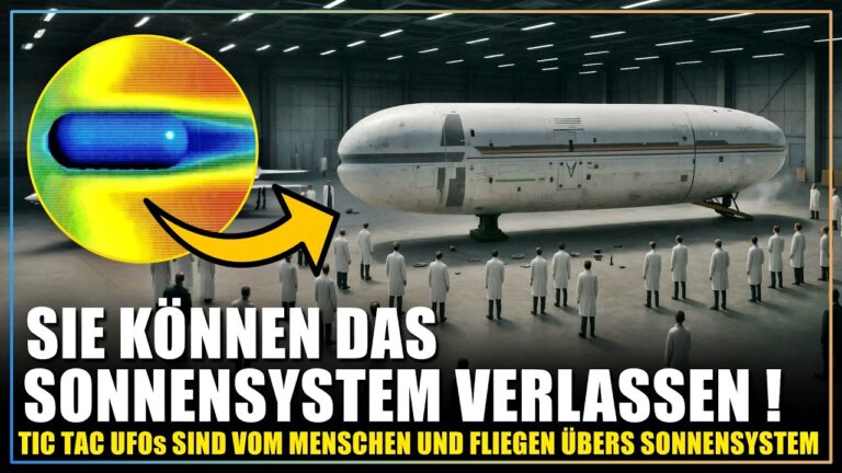 Enthüllung: Sind Tiktac-UFOs menschliche Technologie aus Reverse Engineering?