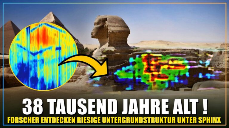 Geheime unterirdische Strukturen unter Sphinx und Pyramiden entdeckt: Neue Scans verändern das Verständnis des Giseh-Plateaus